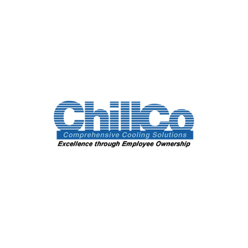 Chilico logo with the text "Comprehensive Cooling Solutions" and the tagline "Excellence through Employee Ownership"