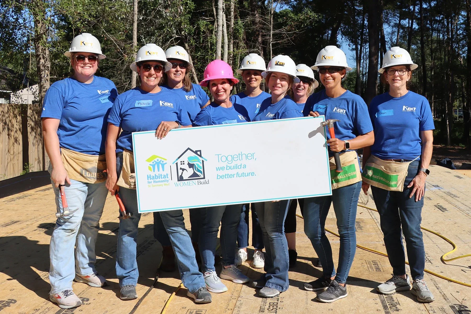 Empowering Women in Construction: Kent Design Build and Habitat for Humanity STW Women Build