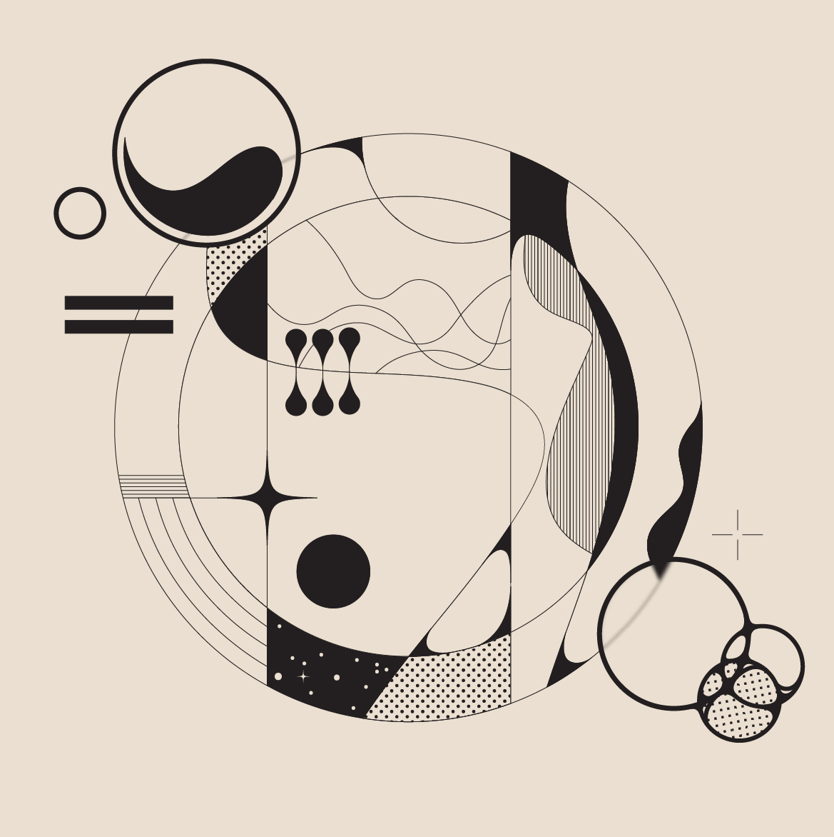 Life_in_a_Bubble_Square_BW.webp