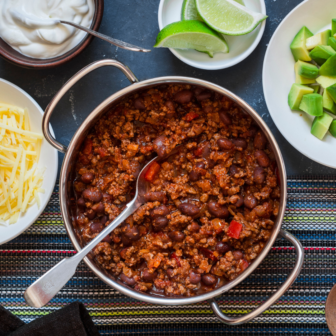 30-Minute Turkey and Black Bean Chili