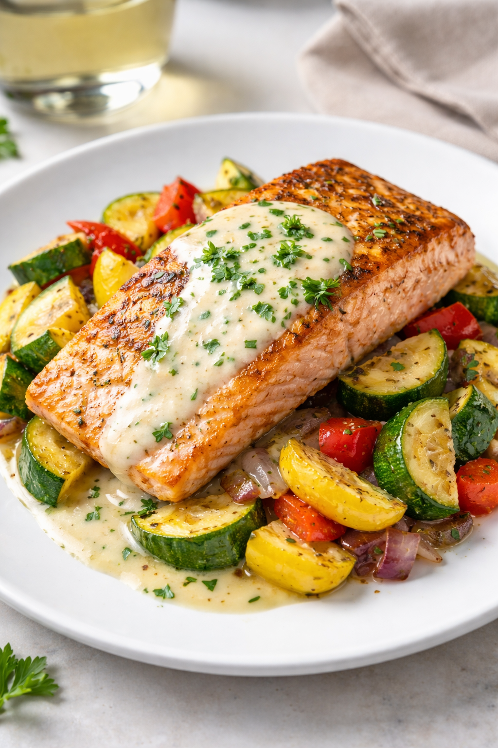 Chili Barbecue Salmon