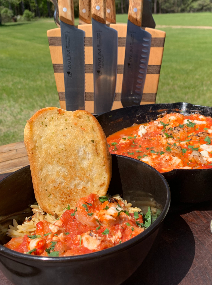 Shrimp Saganaki
