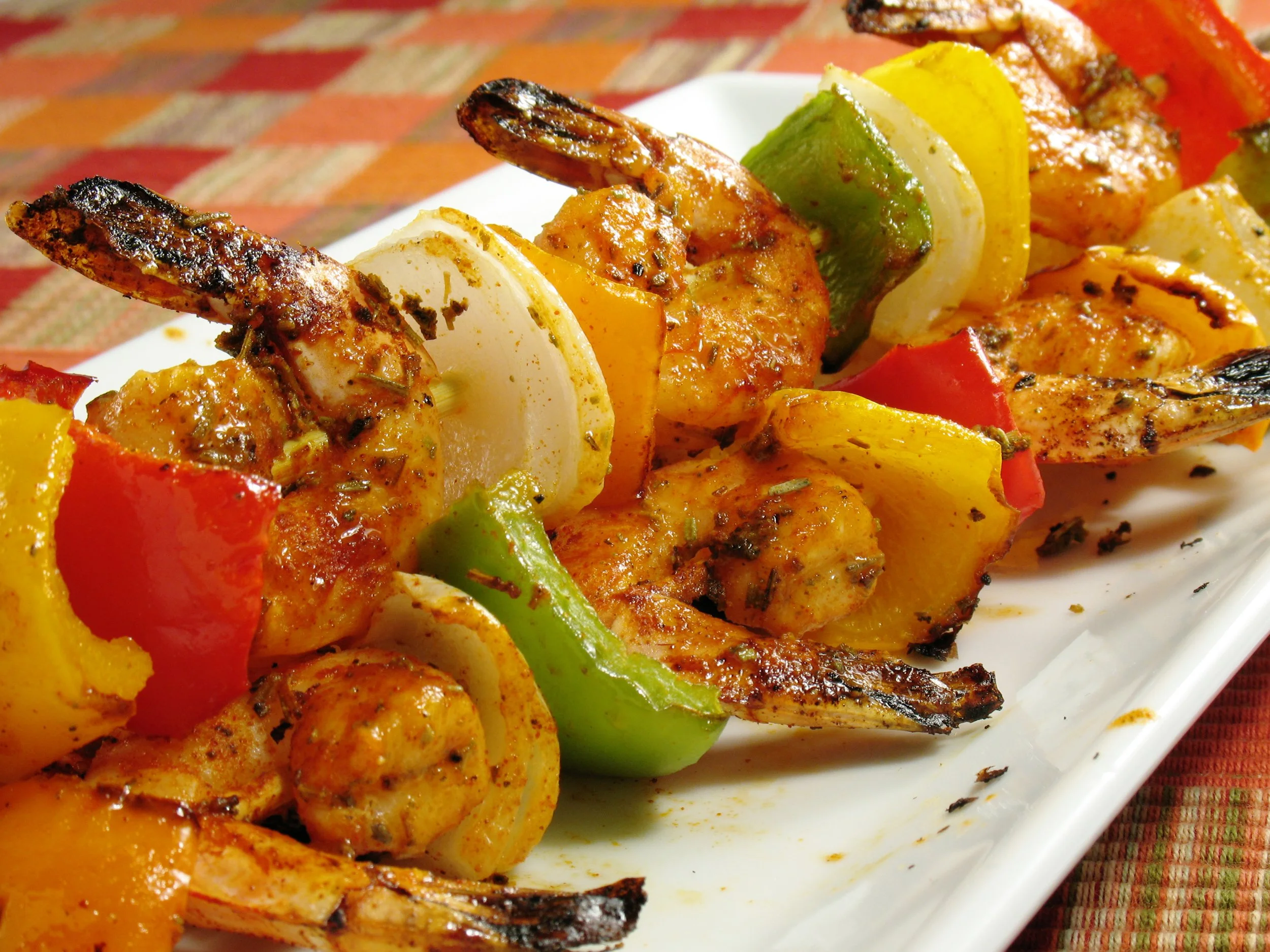 Summer Fiesta Shrimp Skewers