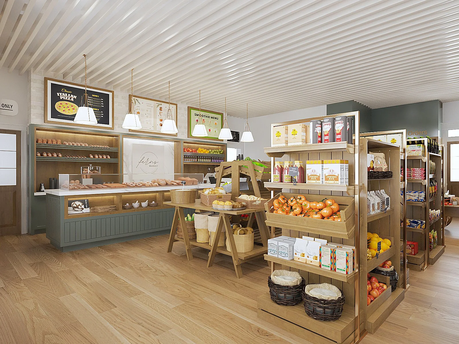 Ordering & Bakery Counter