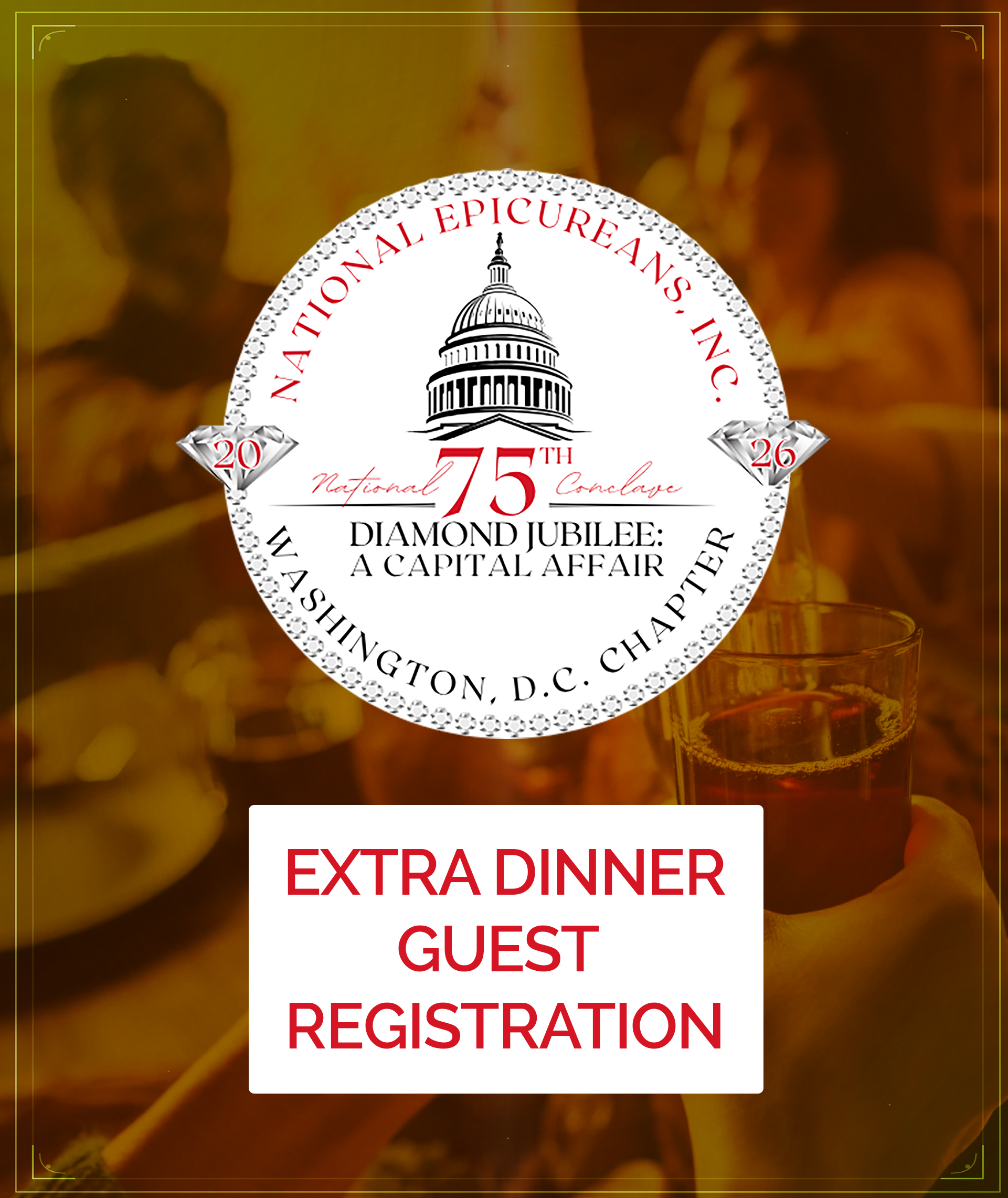 Guest (Saturday Only) - $100/Per Person