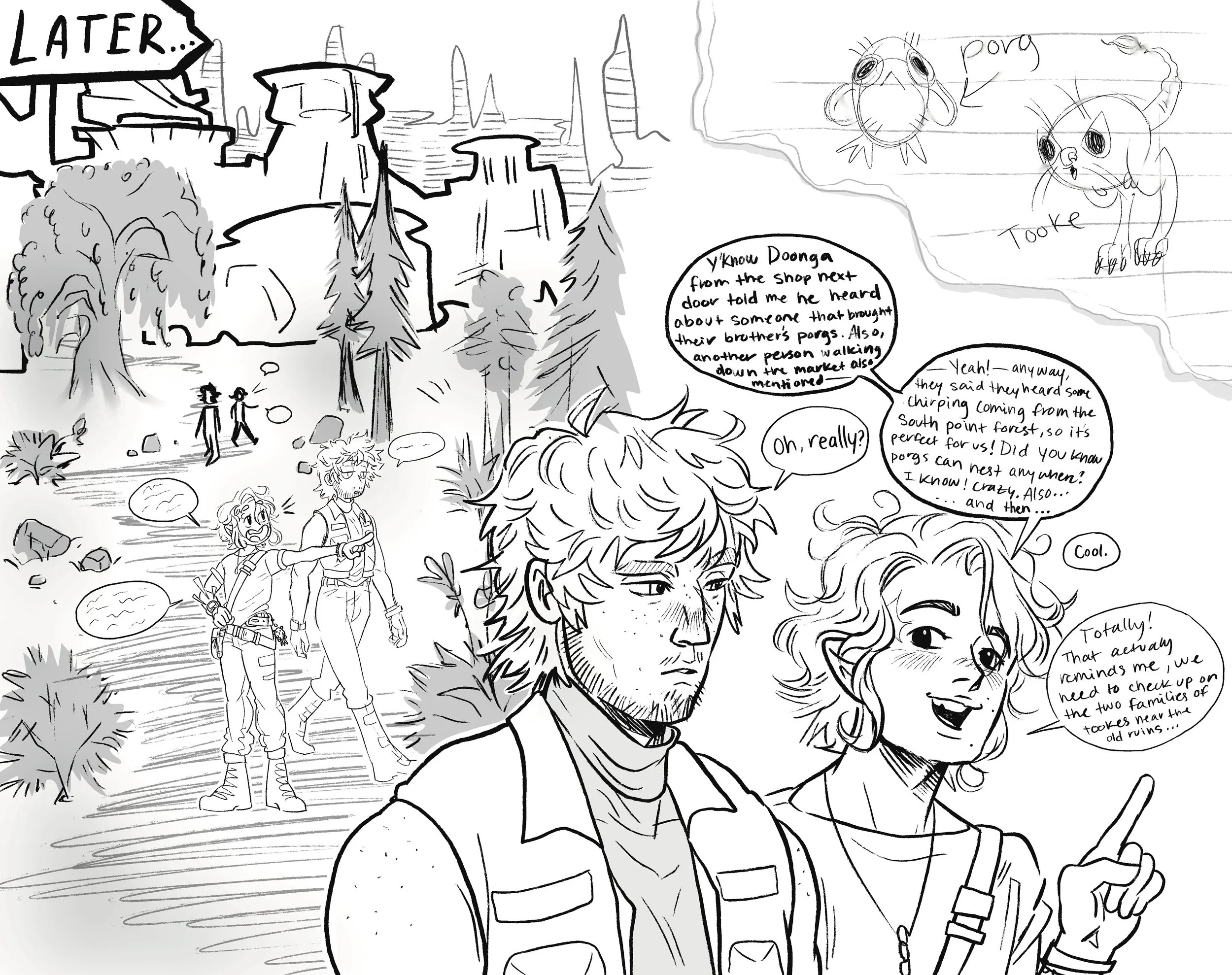 "A Biologist's Guide to Surviving the Galaxy" - Comic Pages