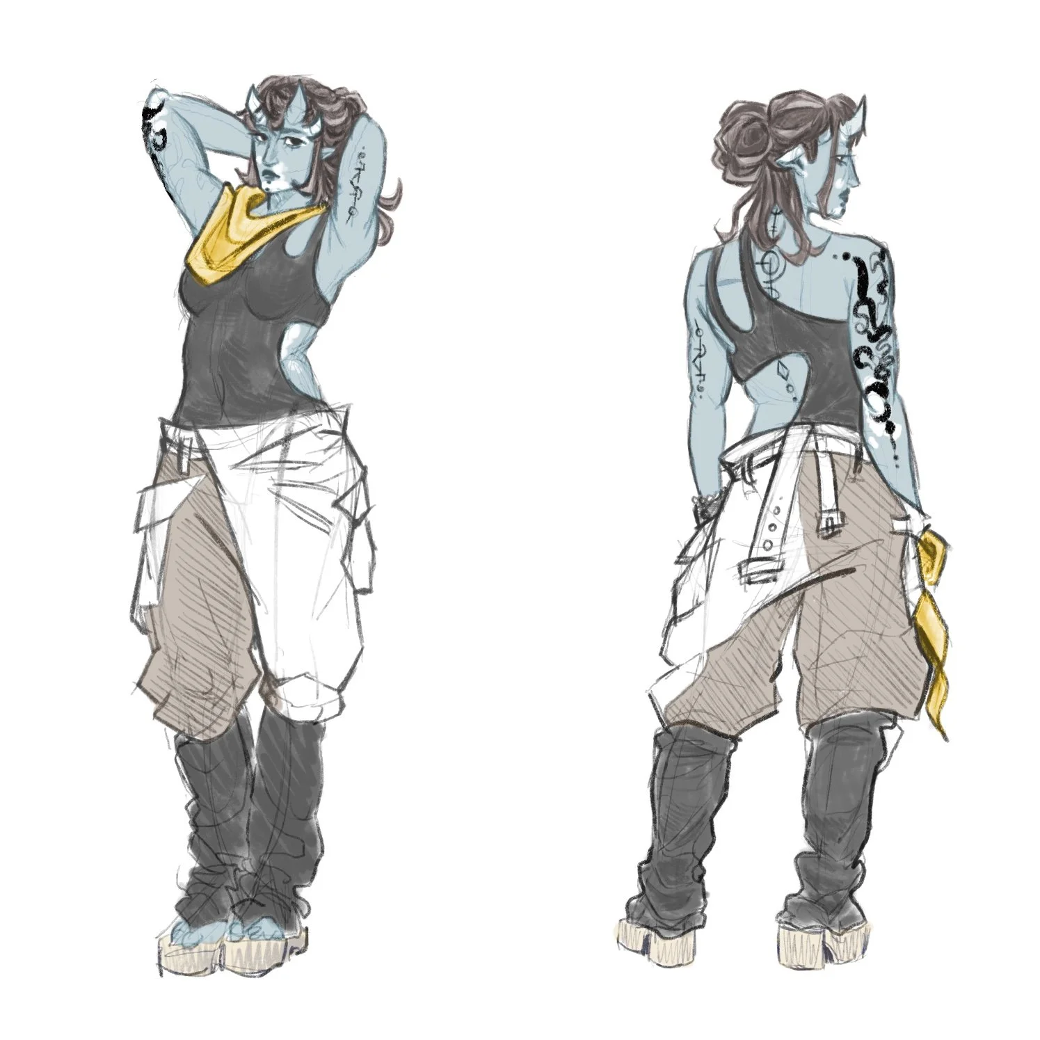 Fantasy/Sci-Fi Fem Character Design
