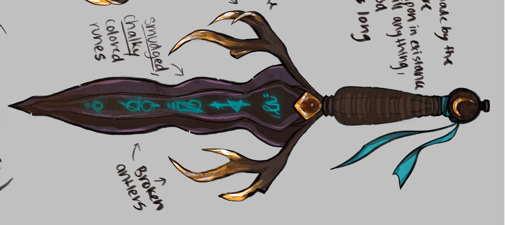 Ealdare's Dagger Concept Art