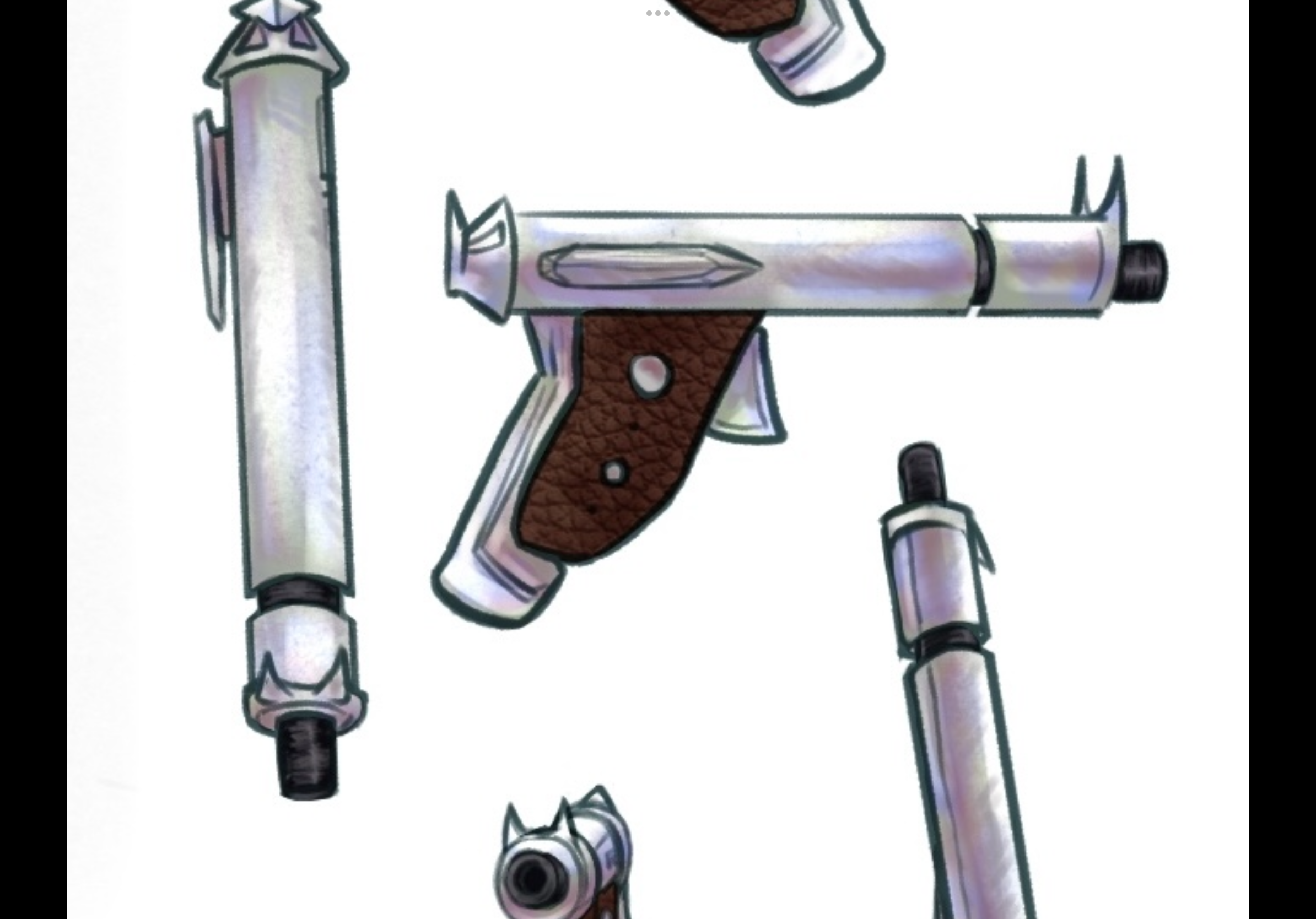 Simple Blaster Design - SW Concept Art