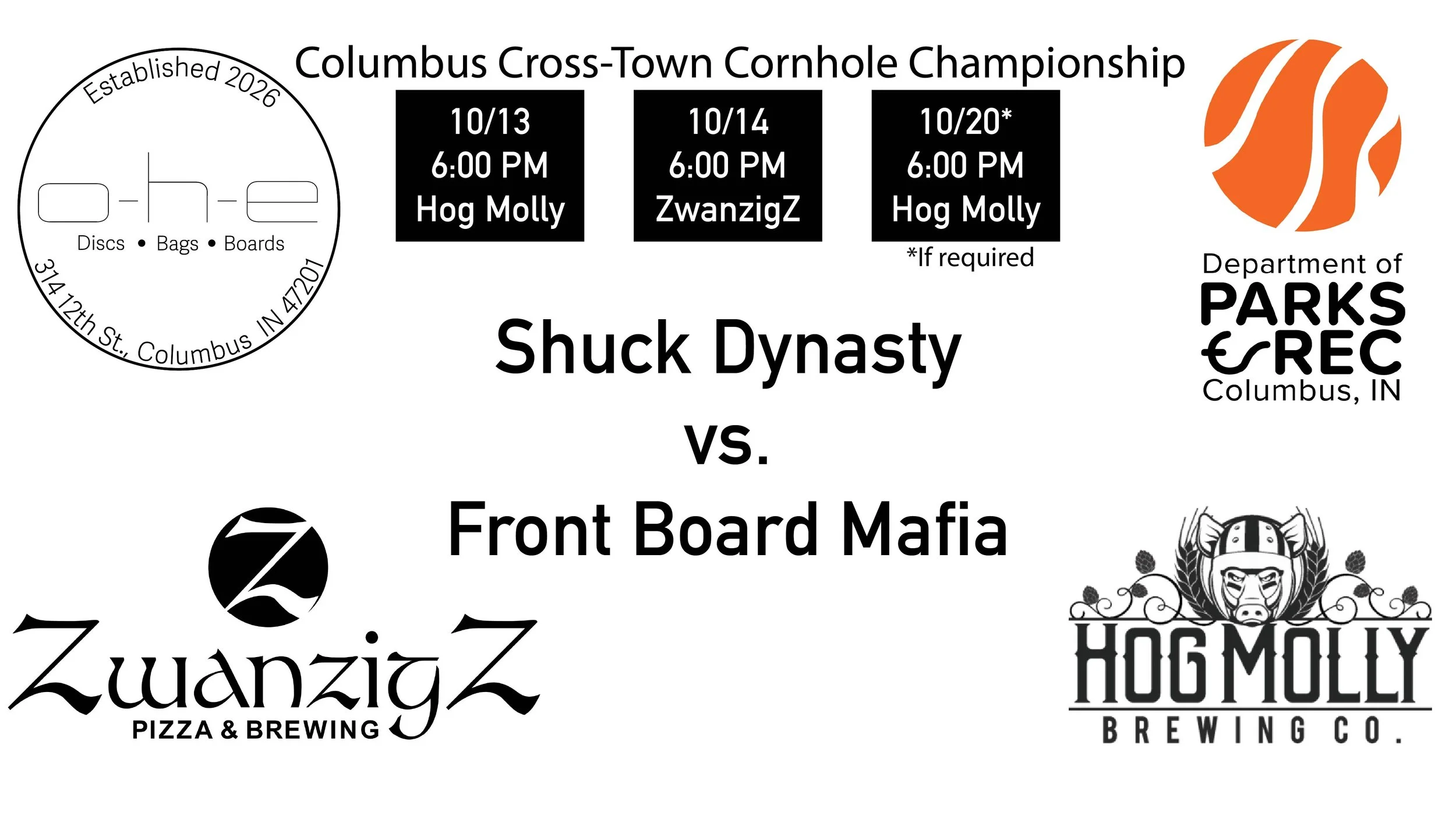 Cross-Town Cornhole Championship