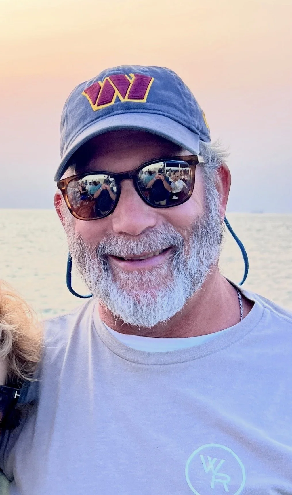 Carl, the artist behind Happy Fish by Carl, spent more than 30 years running a design/build landscape company in Maryland. After retiring, he created a wooden whale for his wife to display at their new beach home — and that one project sparked someth