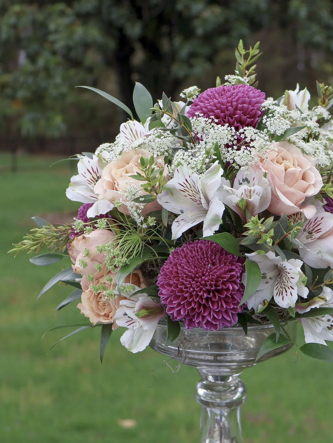 Flower arrangement by petunia's floral design