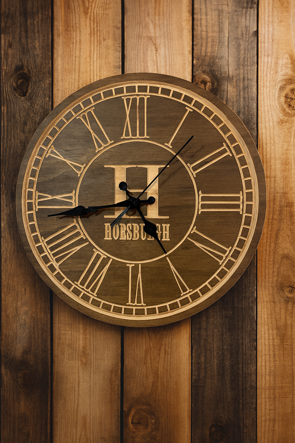 Personalized Wood Clocks available for order