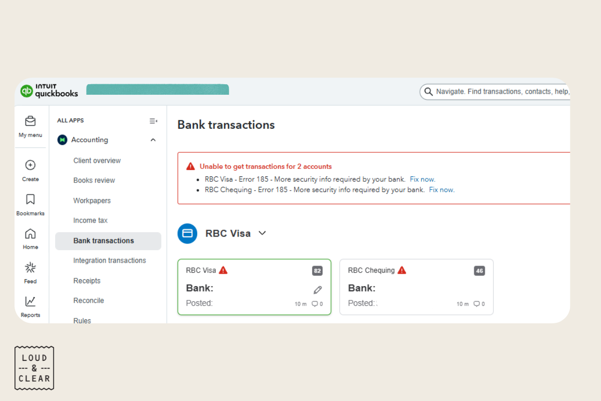 QuickBooks Error 185