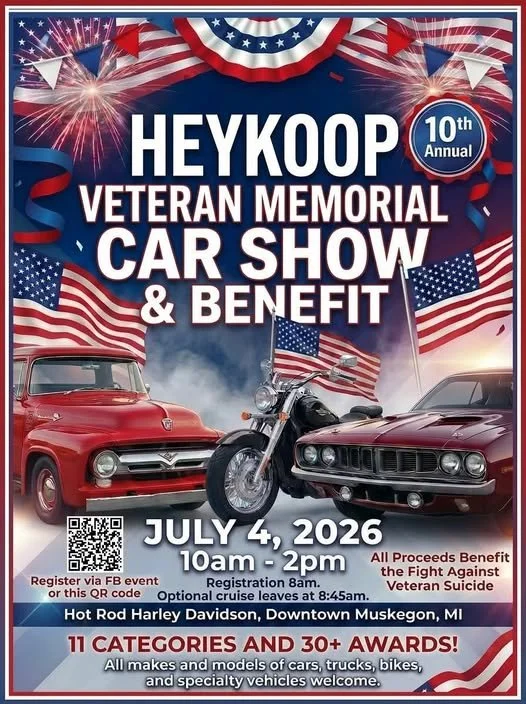 10th Annual Heykoop Veteran Memorial Car Show