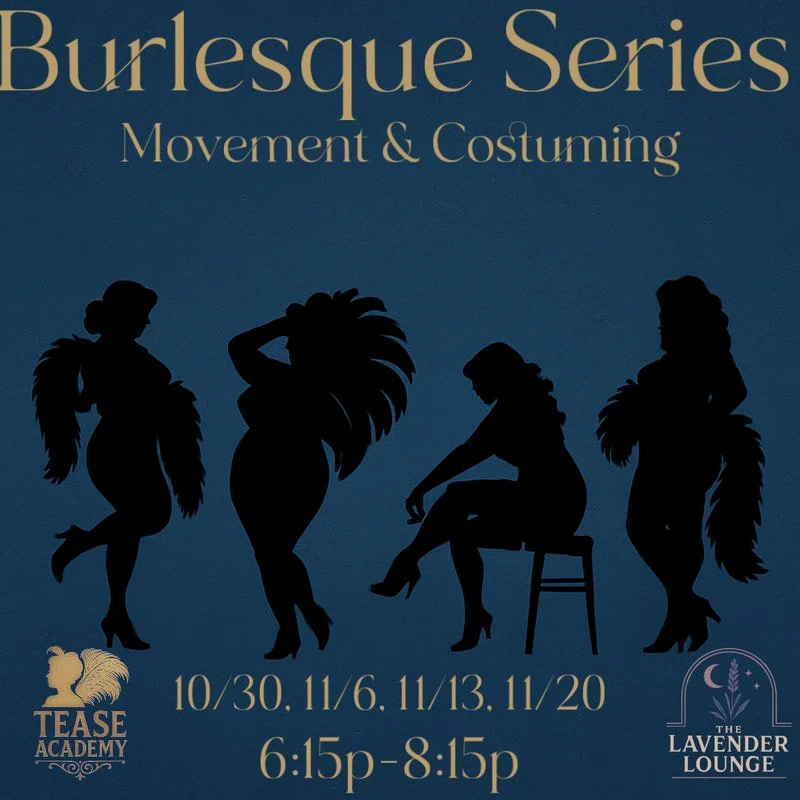 Tease Academy Winter Burlesque Series - Boa Dancing