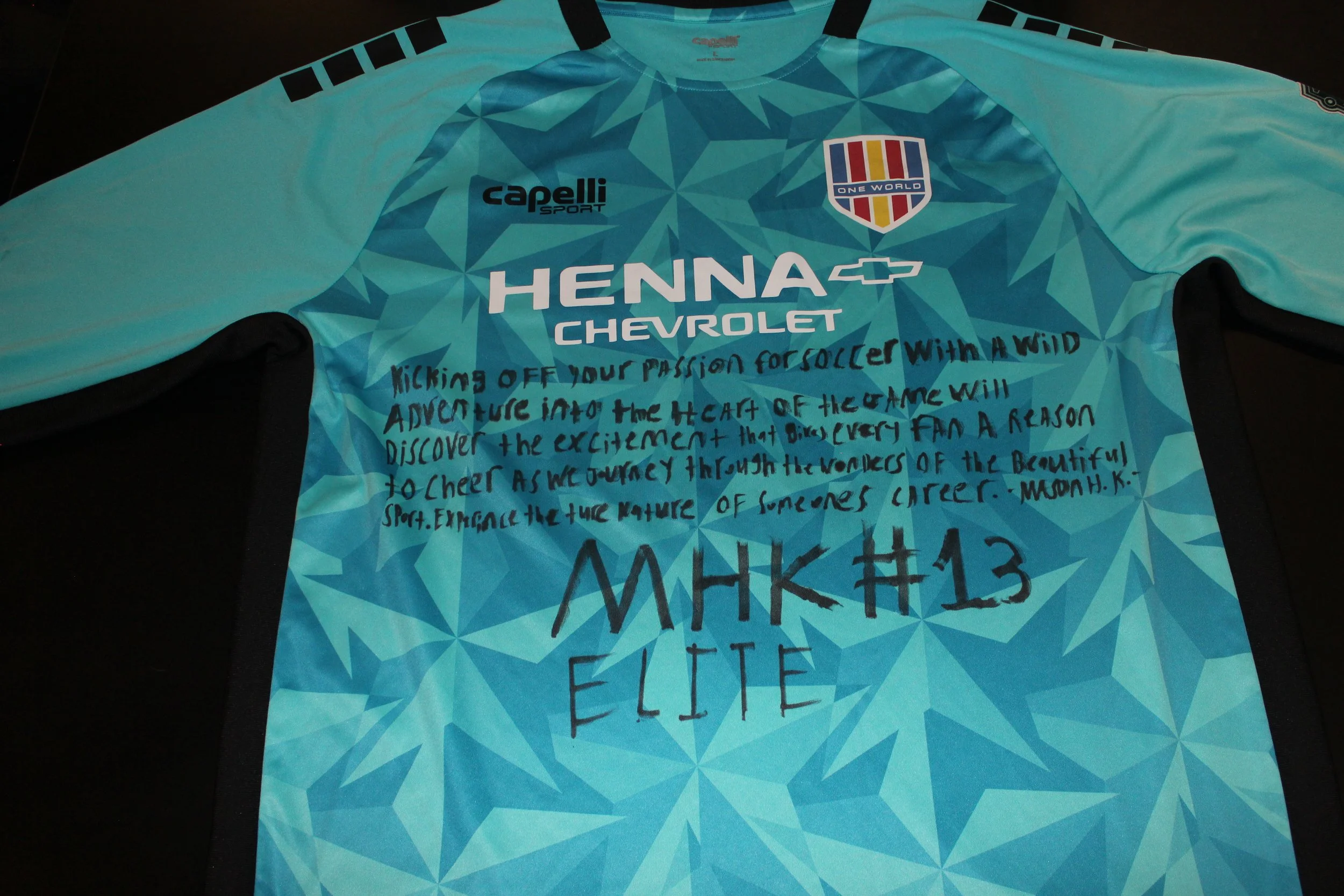 ELITE MHK One World FC Goalkeeper Jersey