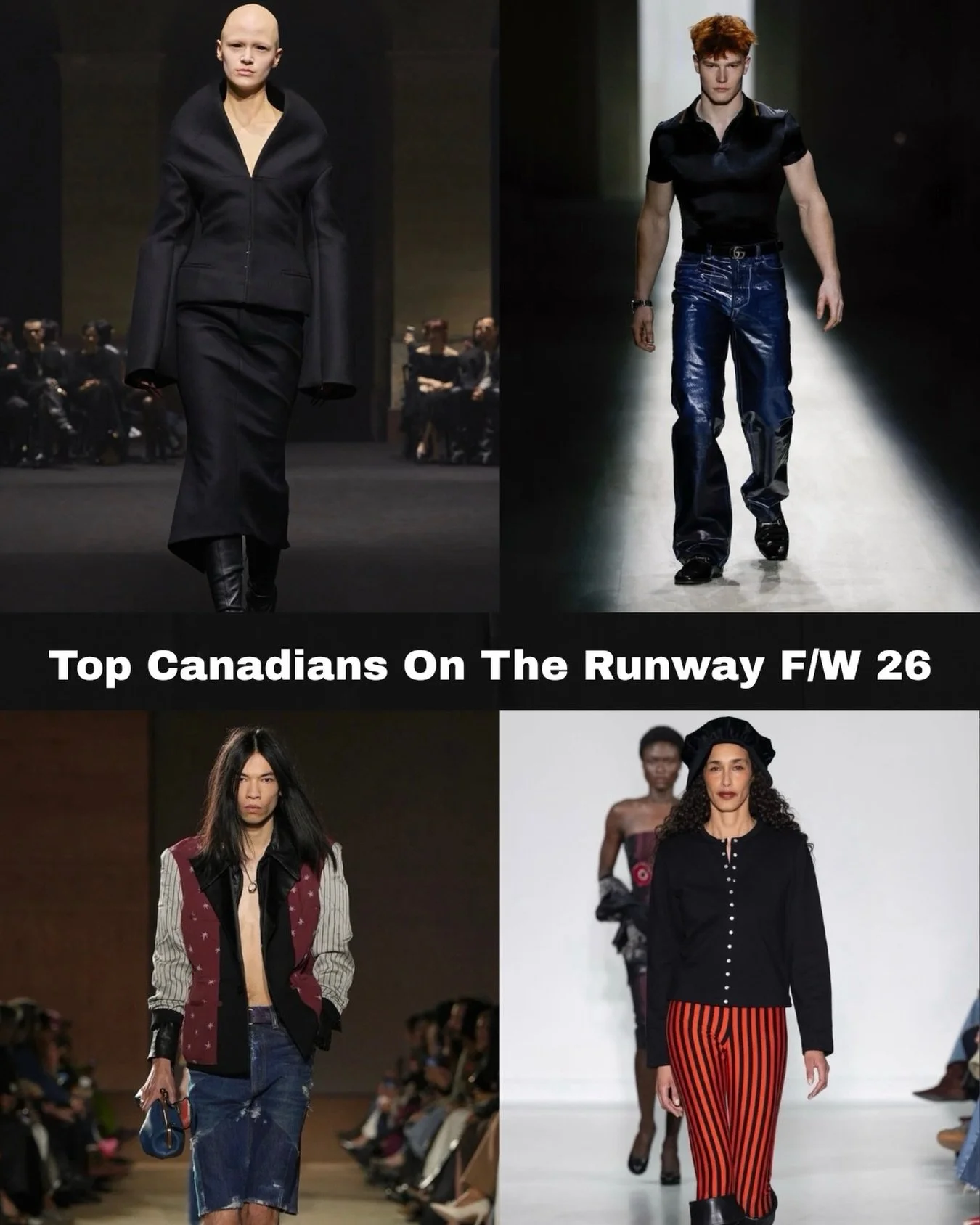 This season Canadian talent showed up globally, consistently, and with presence.

At Models of Canada, our focus is simple: recognition where it&rsquo;s due. No rankings, just acknowledgment of the work, the commitment and the impact.

To the Canadia