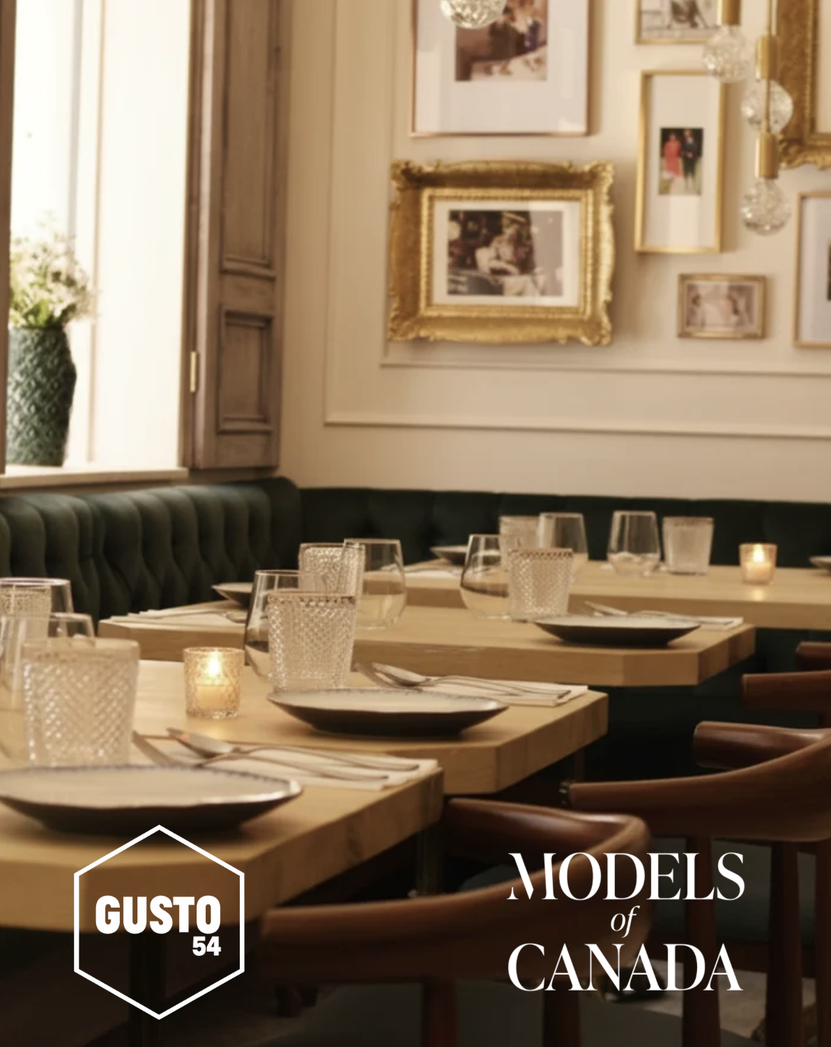 FOR IMMEDIATE RELEASE: MODELS OF CANADA ANNOUNCES Exciting PARTNERSHIP WITH GUSTO 54 RESTAURANT GROUP