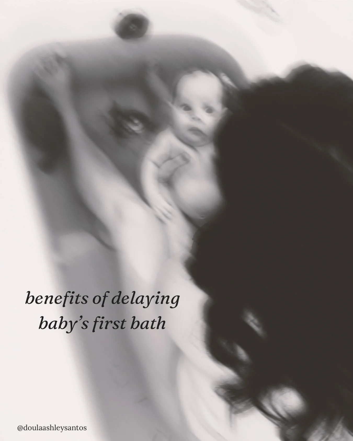 For decades, babies were bathed within hours of birth. But evidence now shows that waiting at least 12&ndash;24 hours, or even longer, has powerful benefits. 

Here&rsquo;s why I encourage families to consider it:

✨ Protects baby&rsquo;s skin &ndash