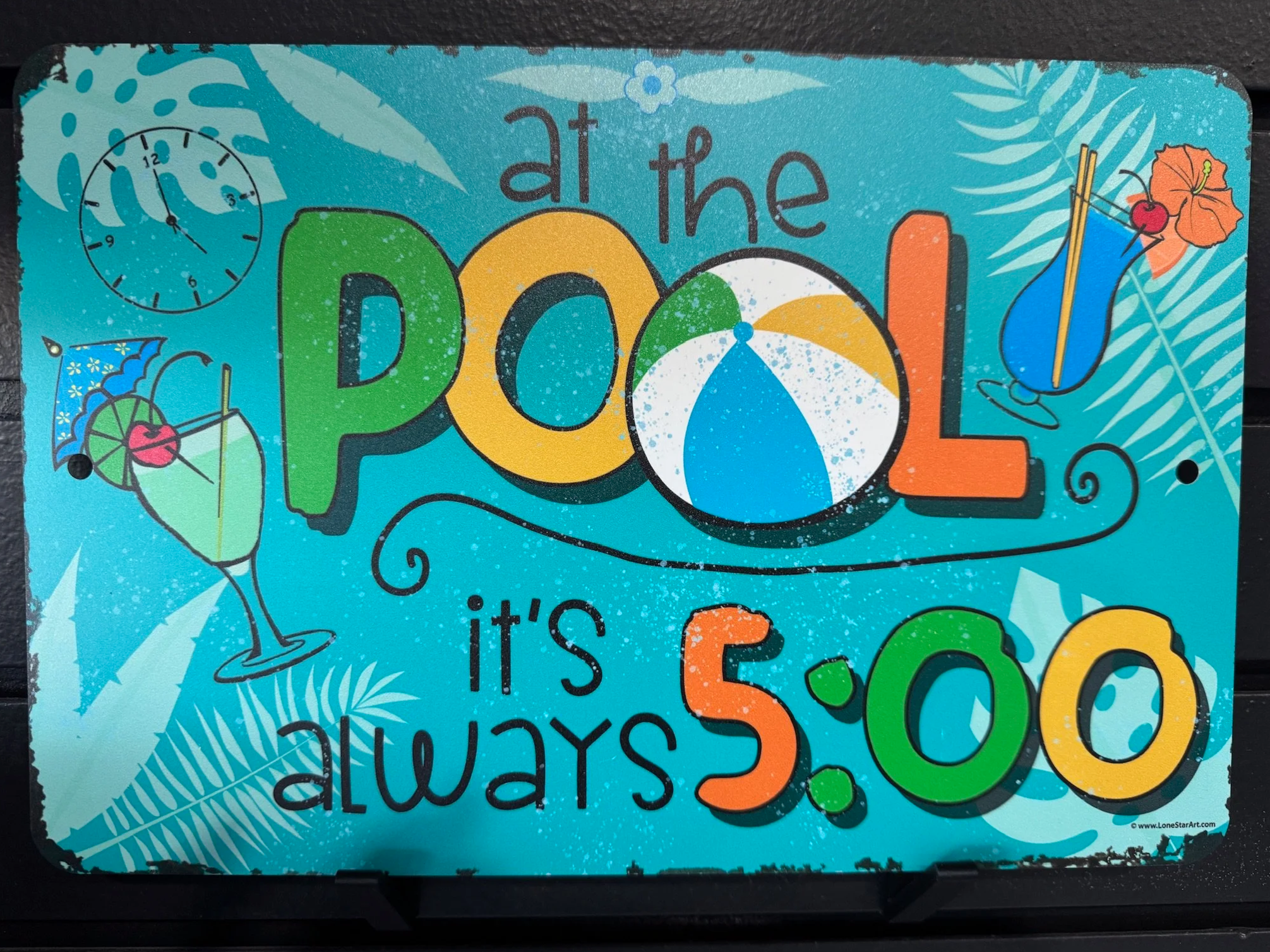 Pool & Patio Decoratve Signs