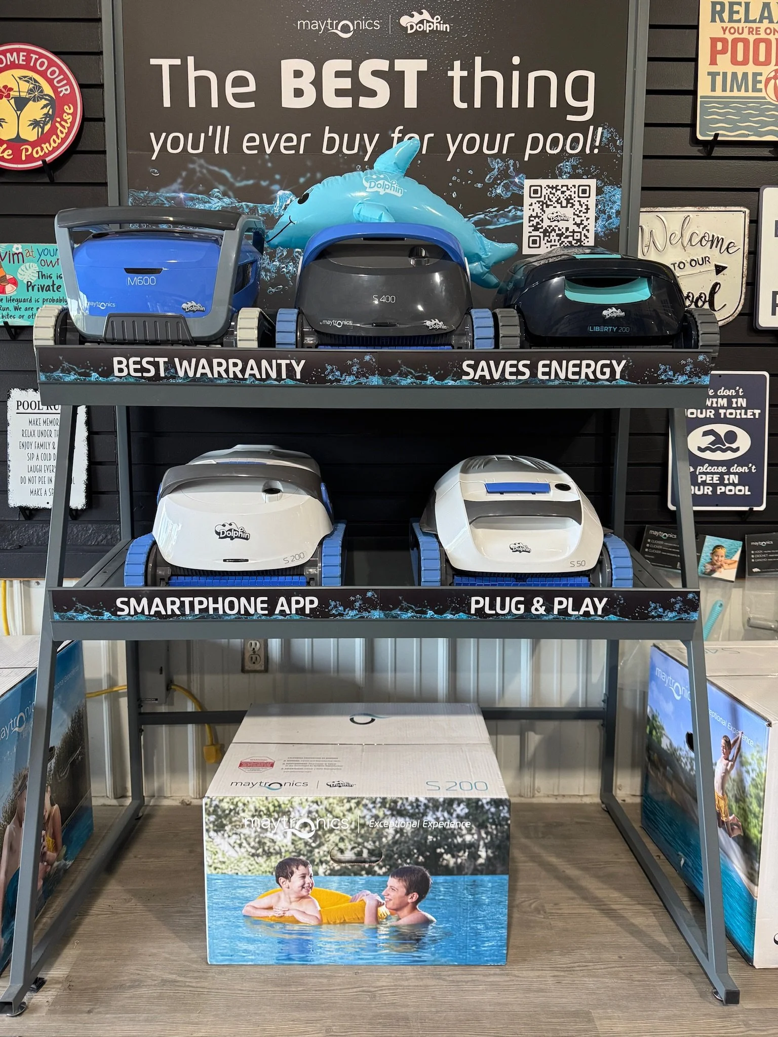 Dolphine Automated Pool Vacuums & any servicing required.