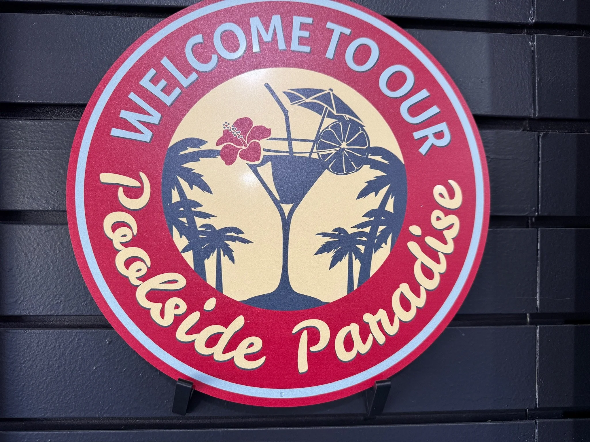 Pool & Patio Decoratve Signs