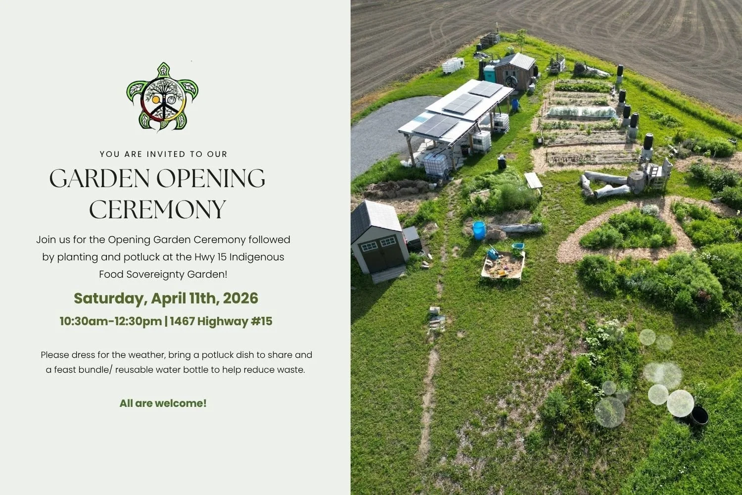 Garden Opening Ceremony