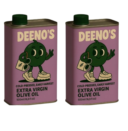 Deeno's Extra Virgin Olive Oil 500ml DUO PACK