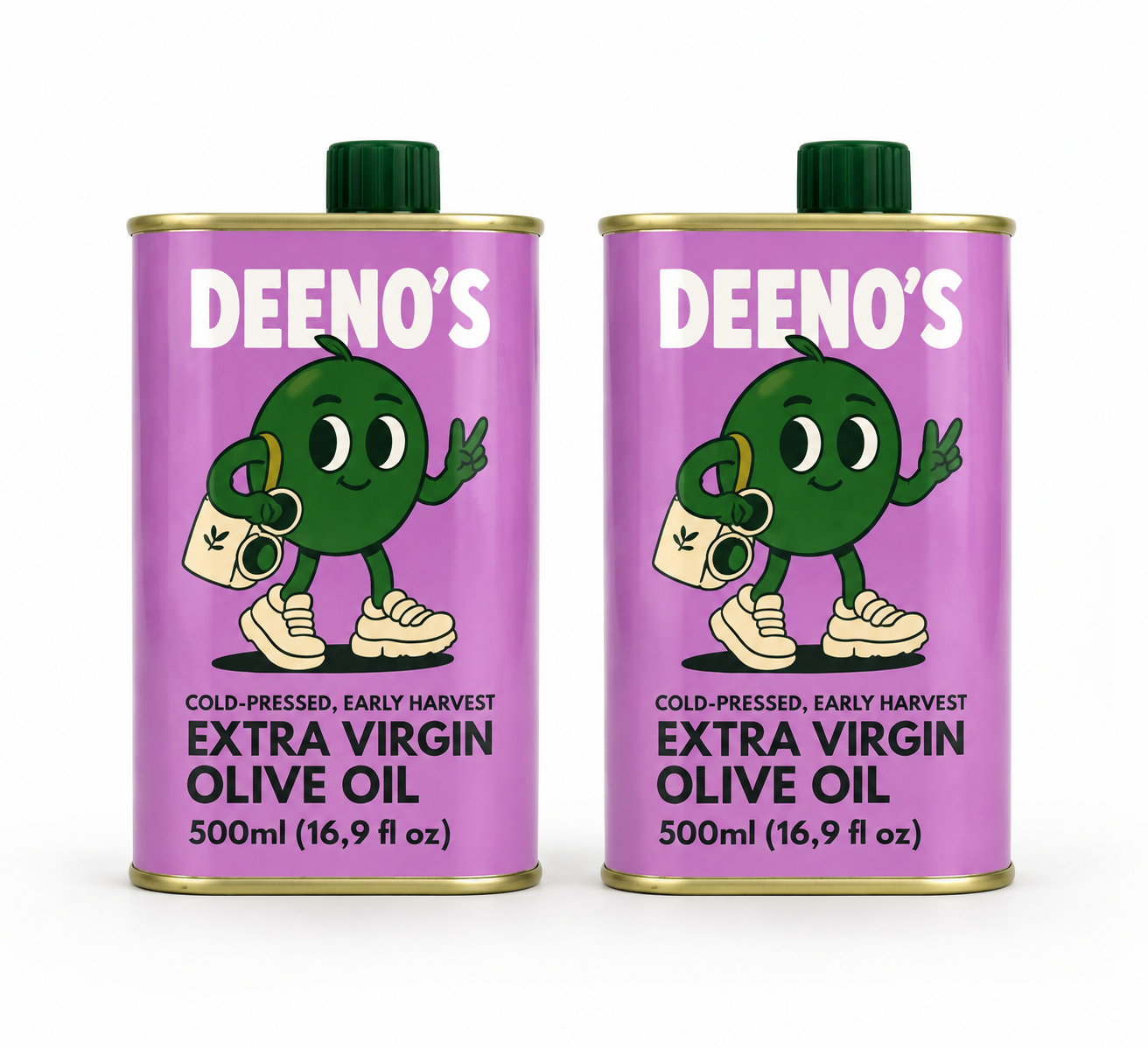 Deeno's Extra Virgin Olive Oil 500ml DUO PACK