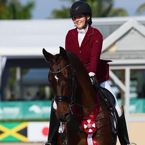 Annika & Fetti @Global Dressage Festival, 2024
📸Emma-Claire Stephens