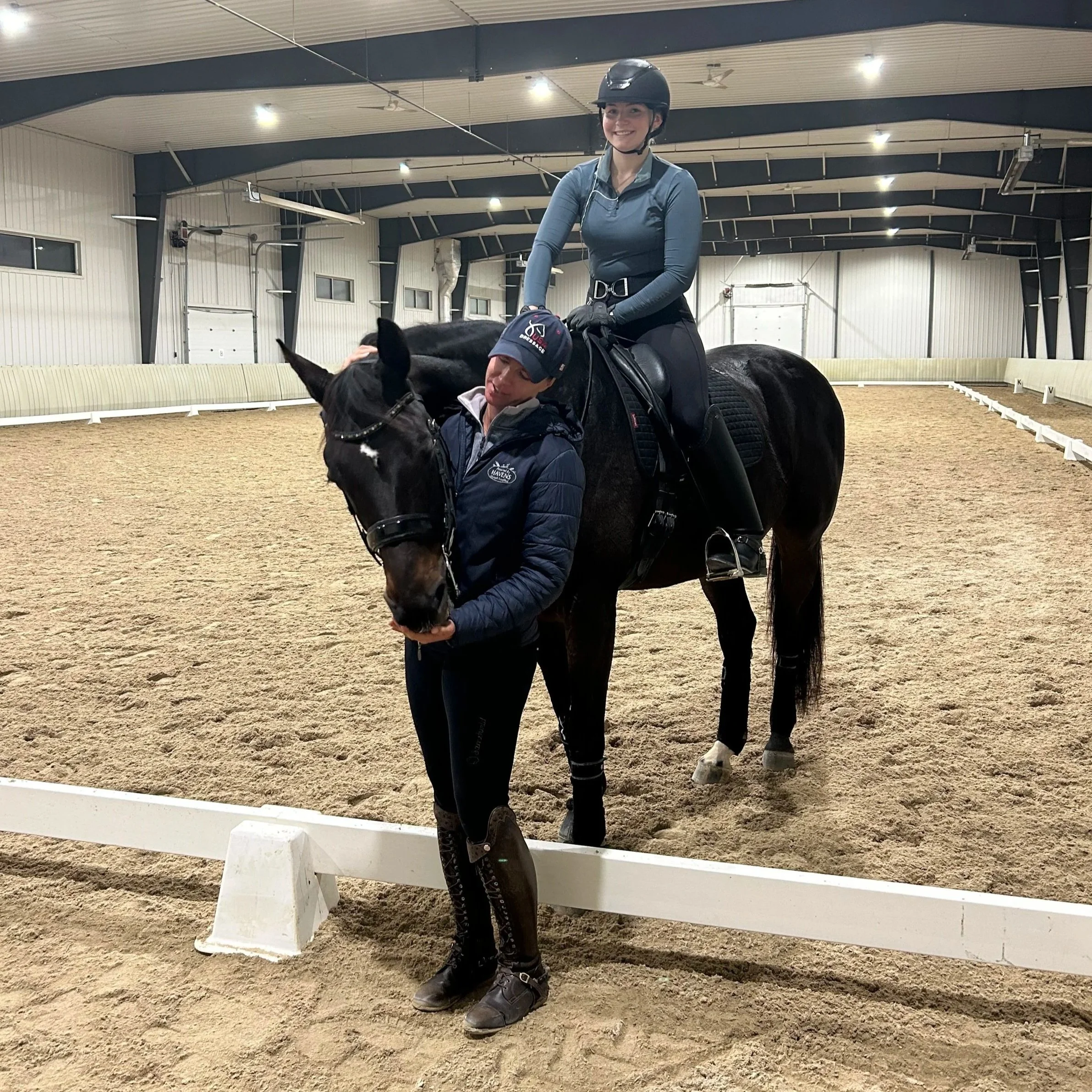 Annika Kriening & Dawn White-O'Connor @Solace Stables, 2024
📸Elsebeth Hansen-Kriening