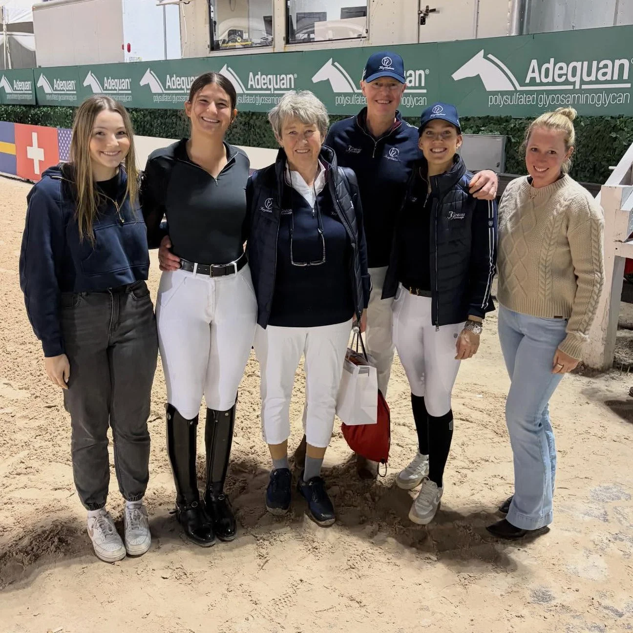 Annika, Virginia Woodcock, Cathrine Laudrup-Dufour, Kyra Kyrklund, Jan Brink & Kassidy Peacock @Global Dressage Festival, 2026
📸Elizabeth Woodcock