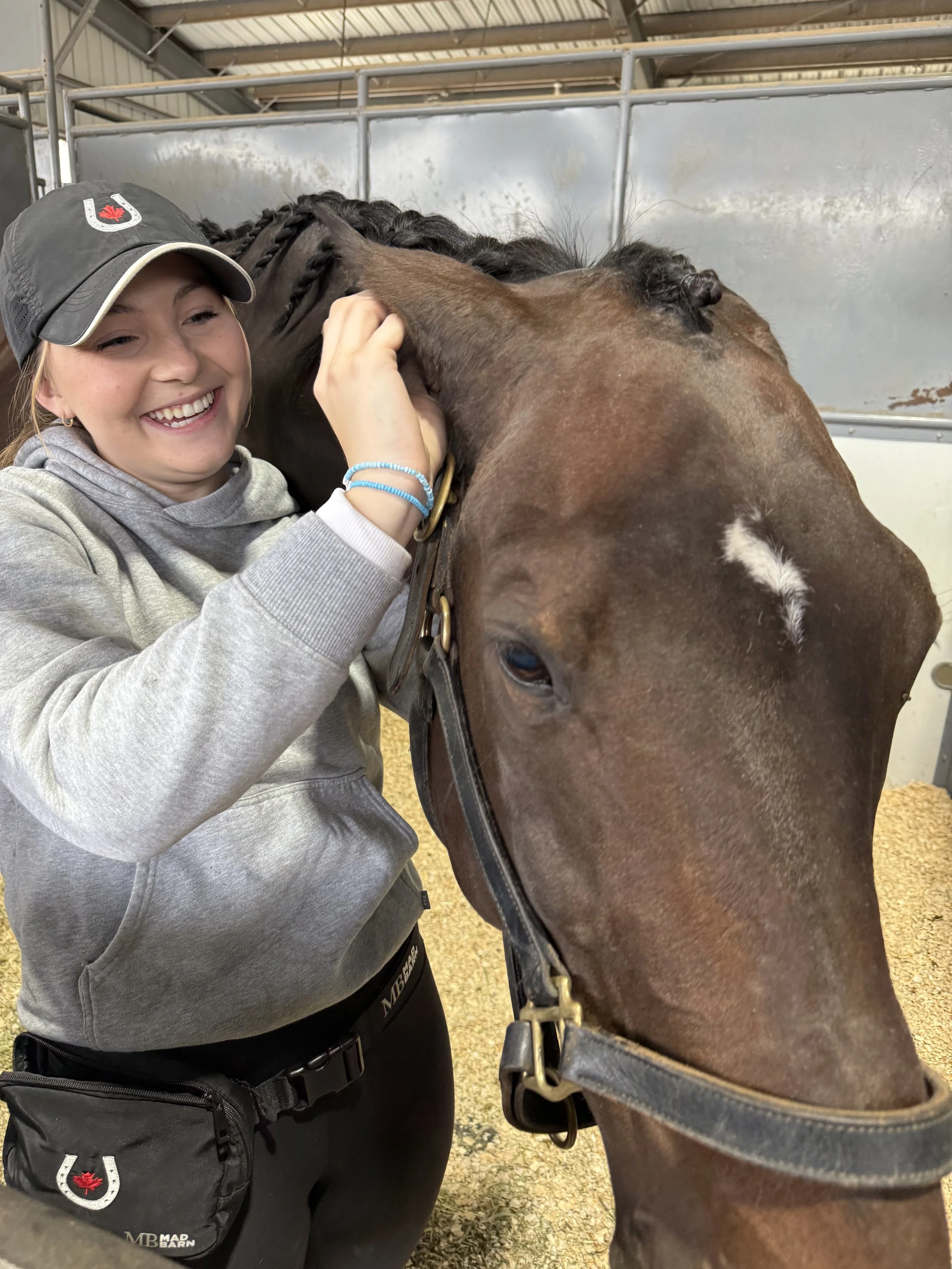 Annika & Fetti @Thunderbird Show Park (BC), 2025
📸Elsebeth Hansen-Kriening