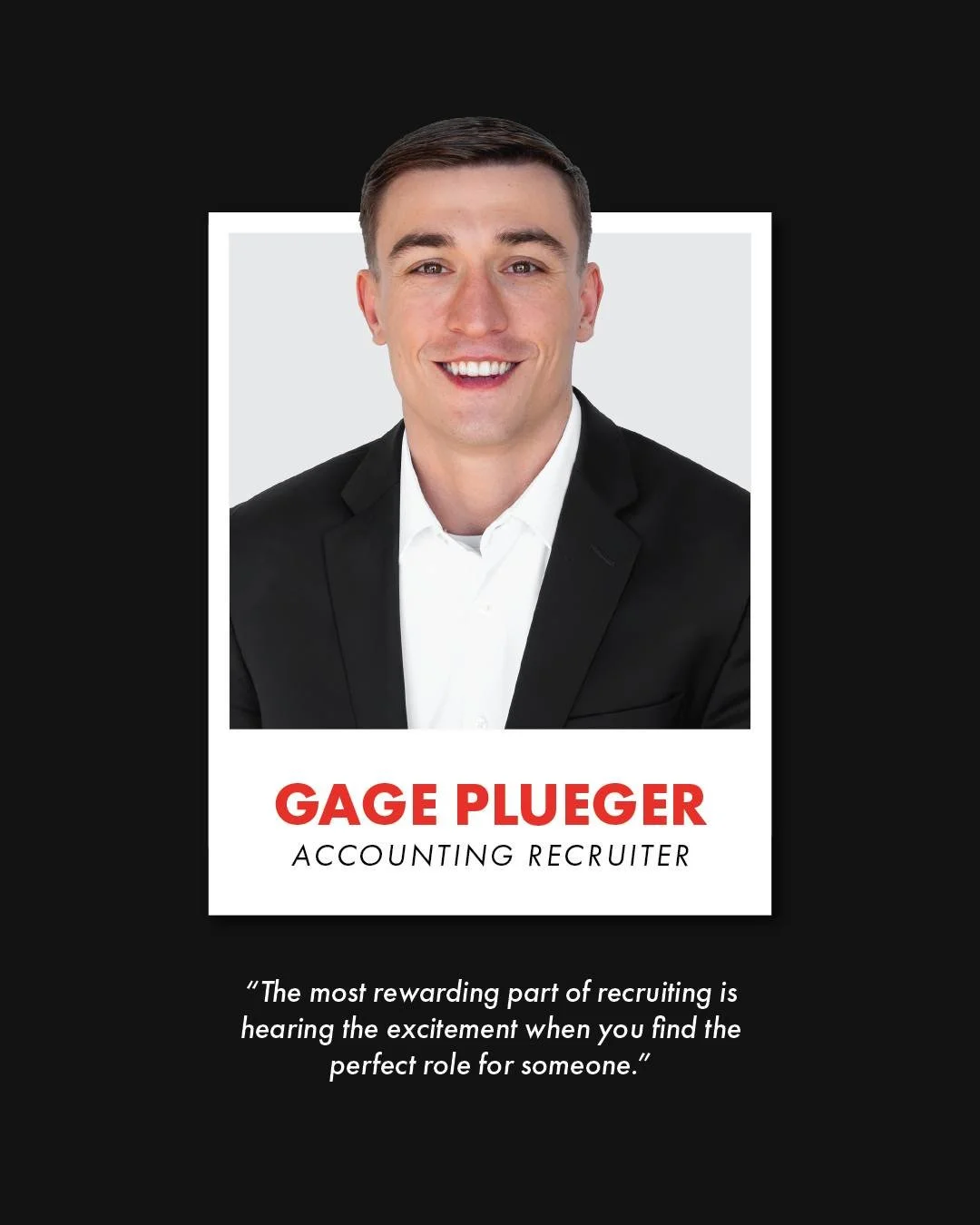 Gage joined The Agency with a passion for connecting with people and understanding what they&rsquo;re looking for in their next role. He enjoys getting to know candidates, learning what motivates them, and guiding them toward opportunities that suppo
