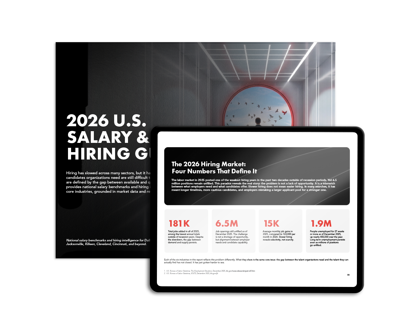 2026 U.S. Salary & Hiring Guide Mockup