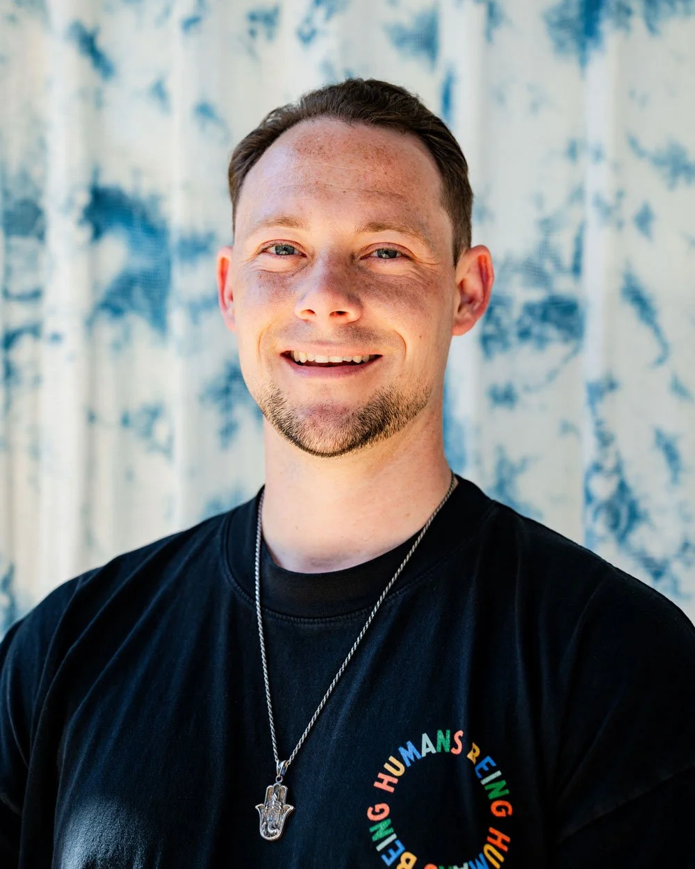 Portrait of Dean, licensed LMT at Knot Springs