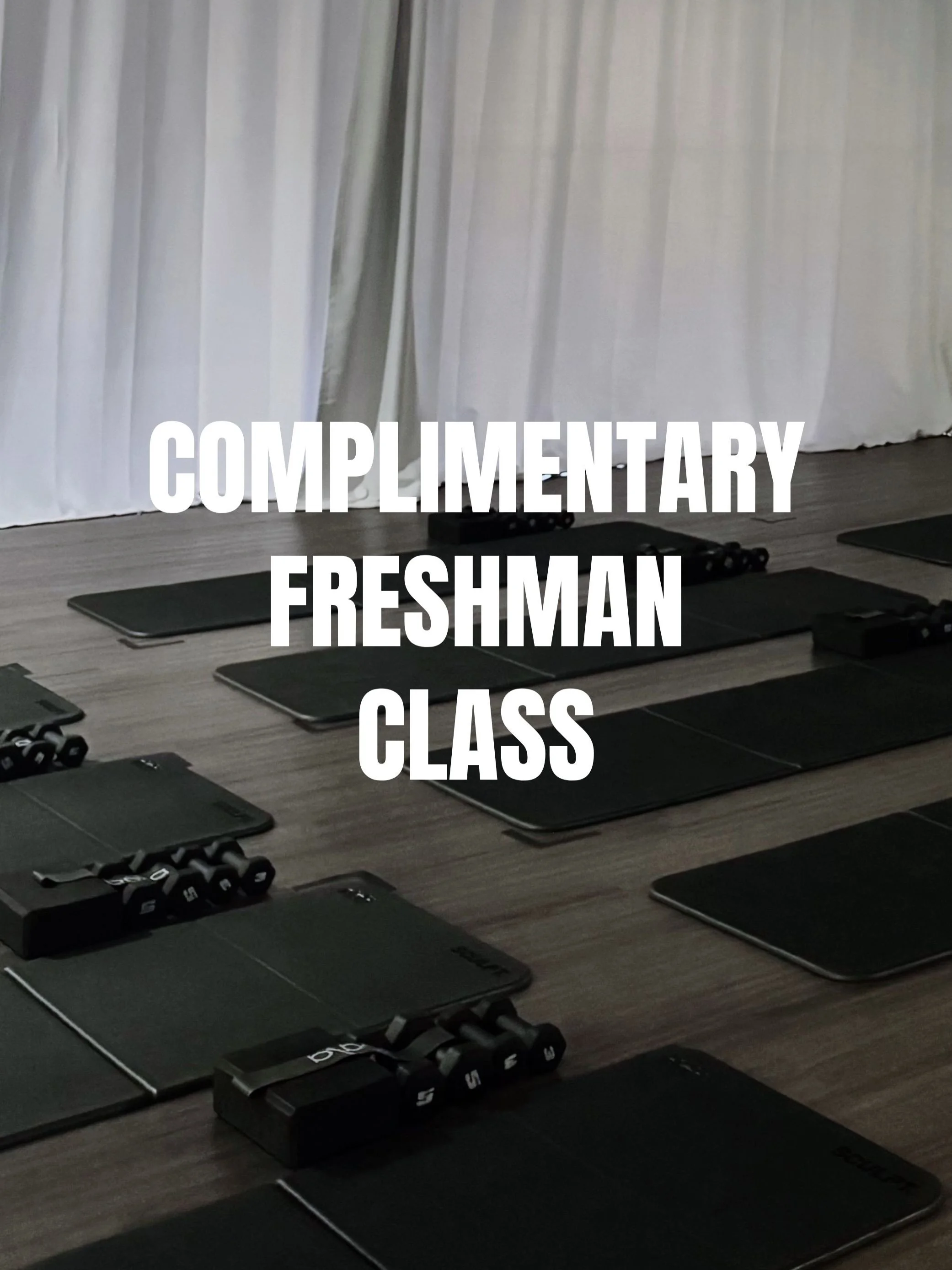 FRESHMEN, WELCOME TO BLACKSBURG

Let us help make it feel a little more like home 🤍

Join us Sunday, 8/30 at 12:30 PM for a complimentary SCULPT. class

Book online &mdash; link in bio