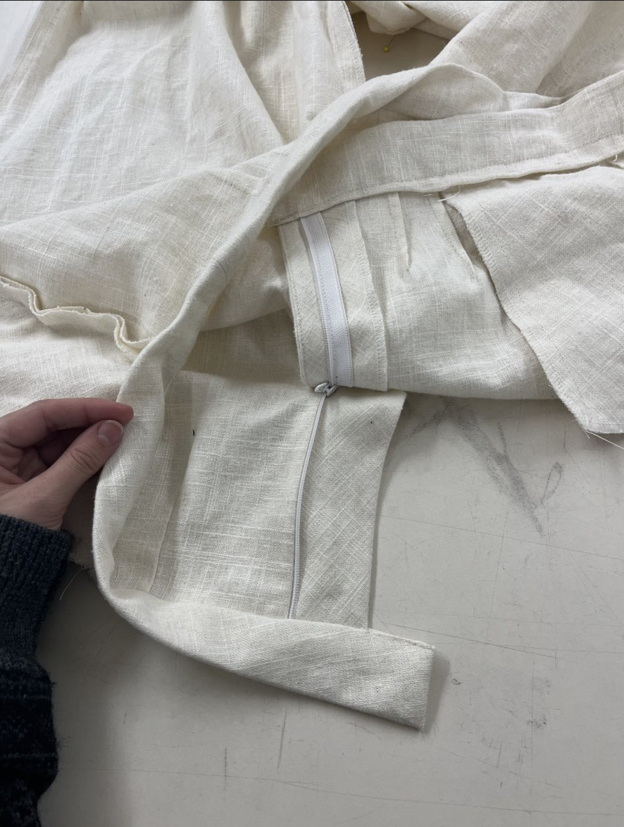 Detail Shot; Zipper