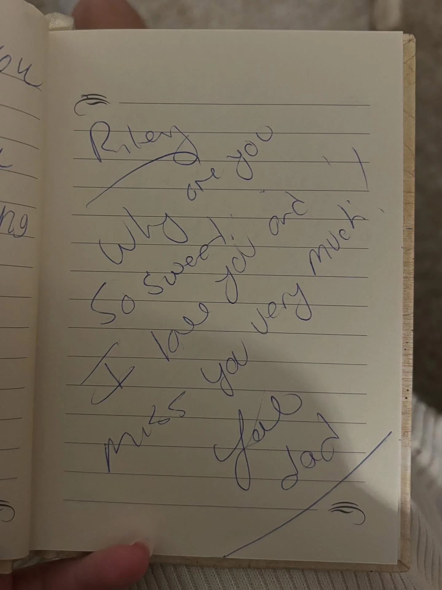 4 years without my daddy today and my life has never been the same. love you and miss you right back forever and ever and ever ❤️