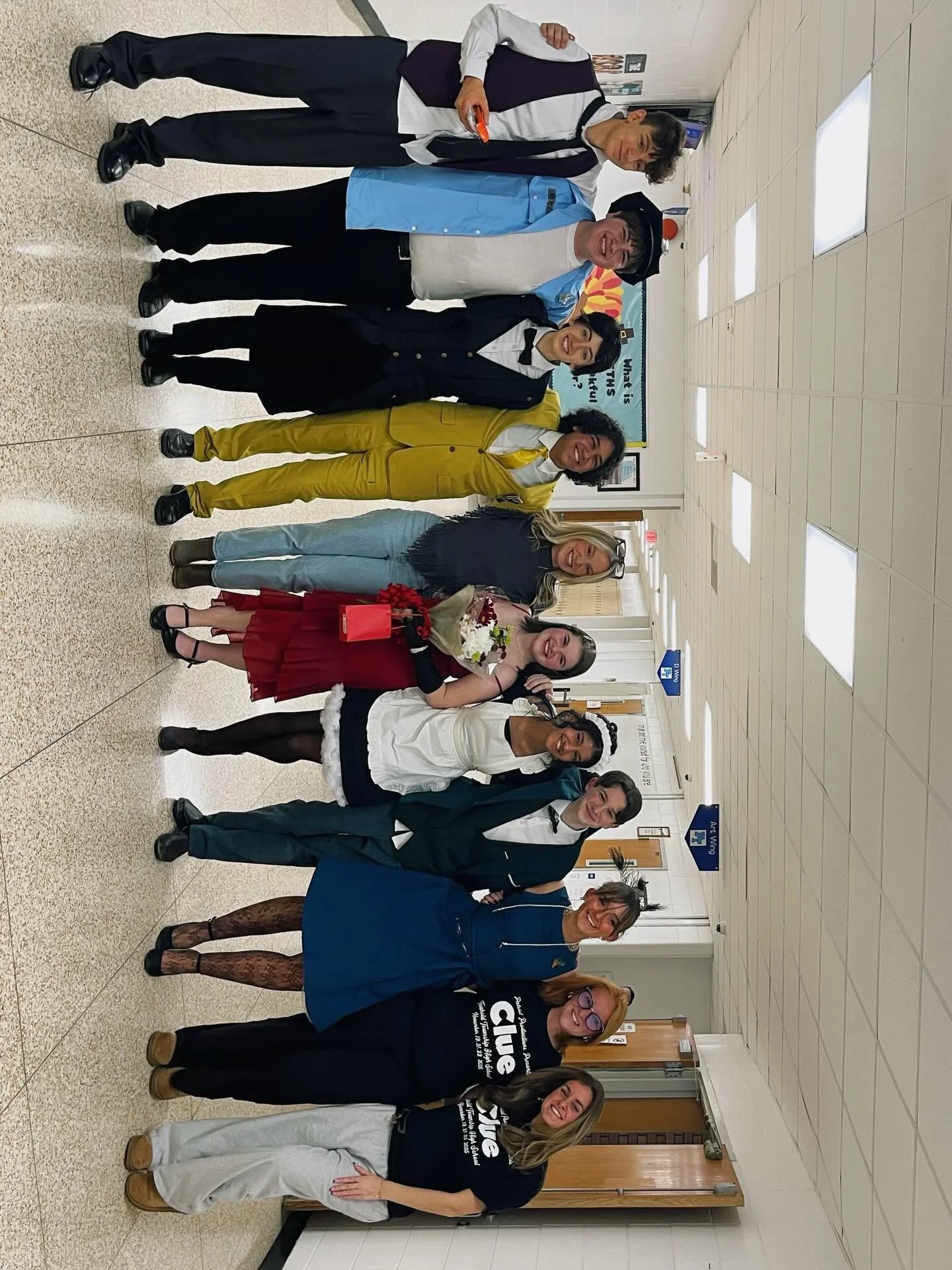 so very thankful for everyone apart of Clue 🕵️ @dramafths unbelievably proud of you all❤️ thank you for reminding me of why I love to do what I do. Its an honor to be your director 🥹 what a ride!