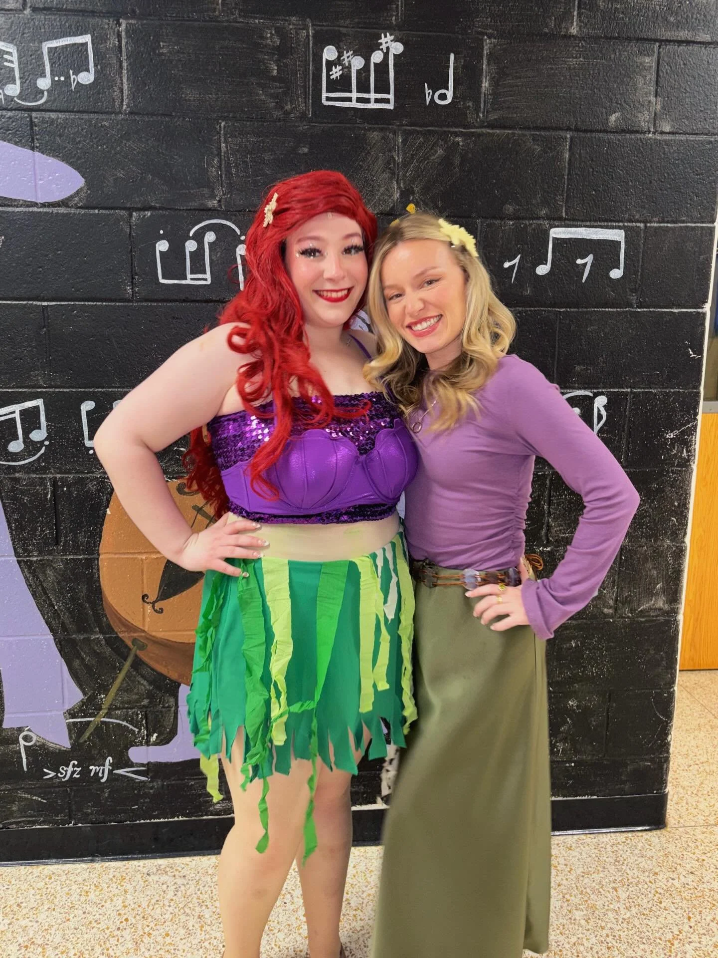 Under the sea and over the moon with @dramafths 💜🧜🏽&zwj;♀️ Little Mermaid was a dream! Beyond proud of and grateful for EVERYONE who brought this show to life!! Love you all 🐚✨