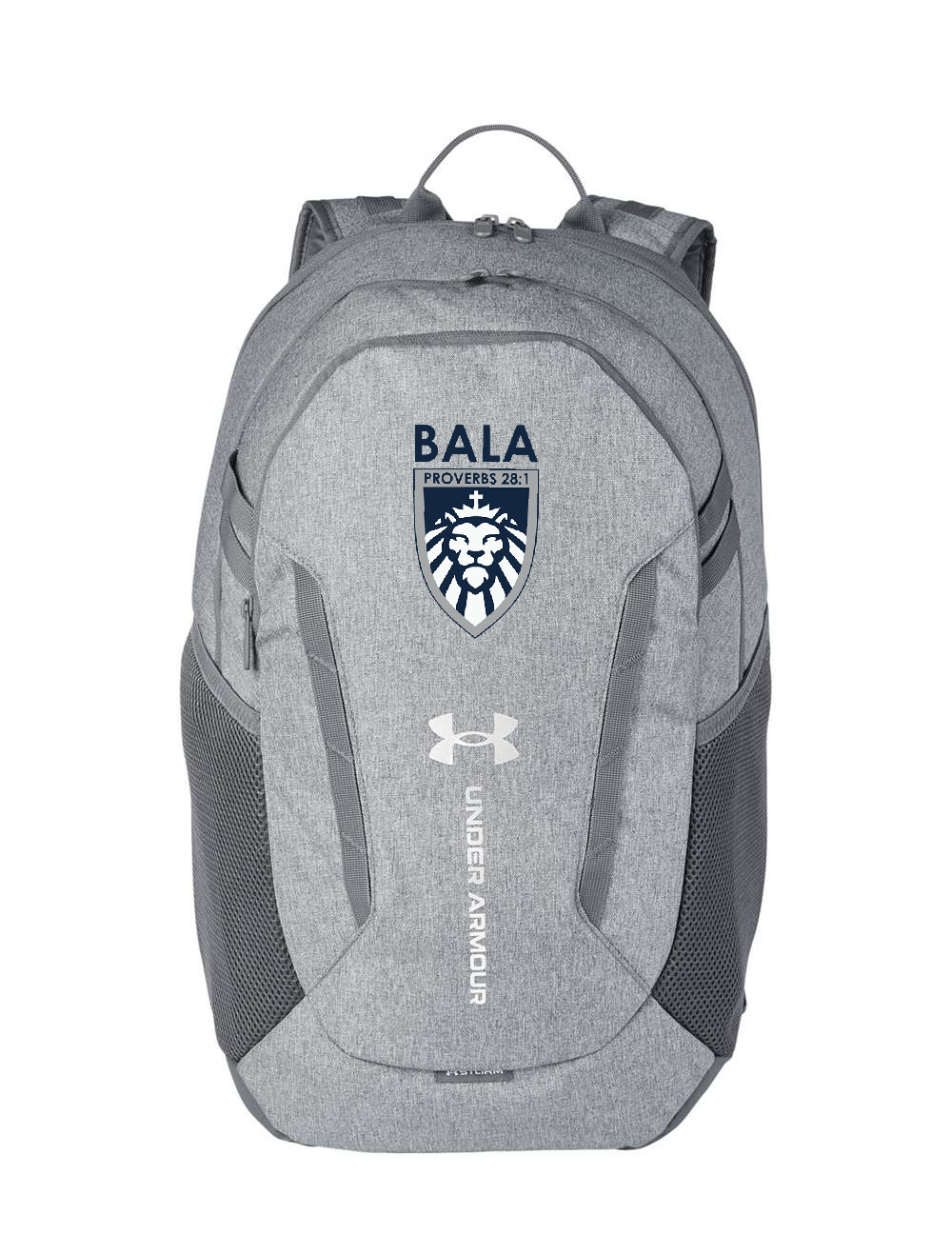 UNDER ARMOUR HUSTLE BACKPACK 6.0 - GREY