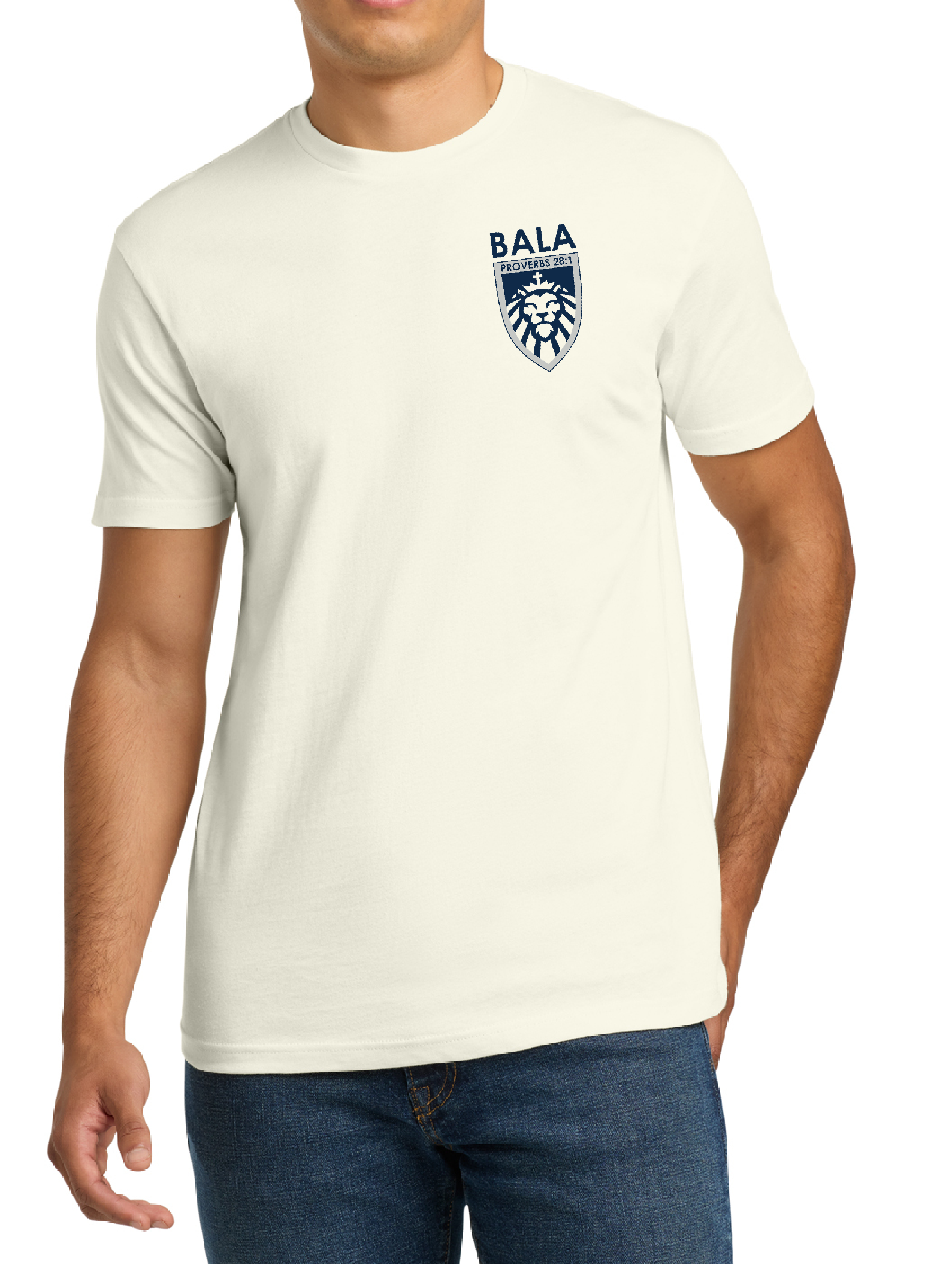 BALA Soft Cotton Tee (Front-Natural).png