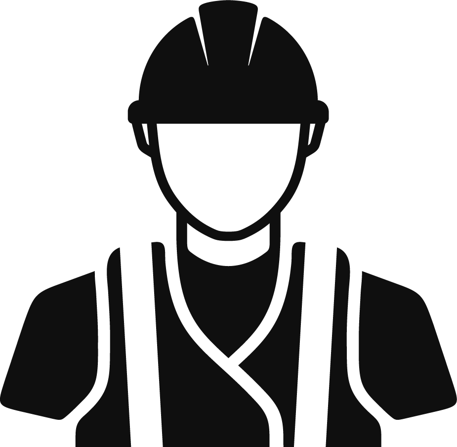 Geometric drawing of an outline square with sections divided by vertical, horizontal, and diagonal lines.