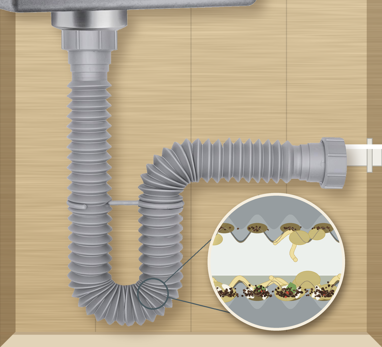 Those Accordion Pipes Under Your Kitchen Sink Need to Go