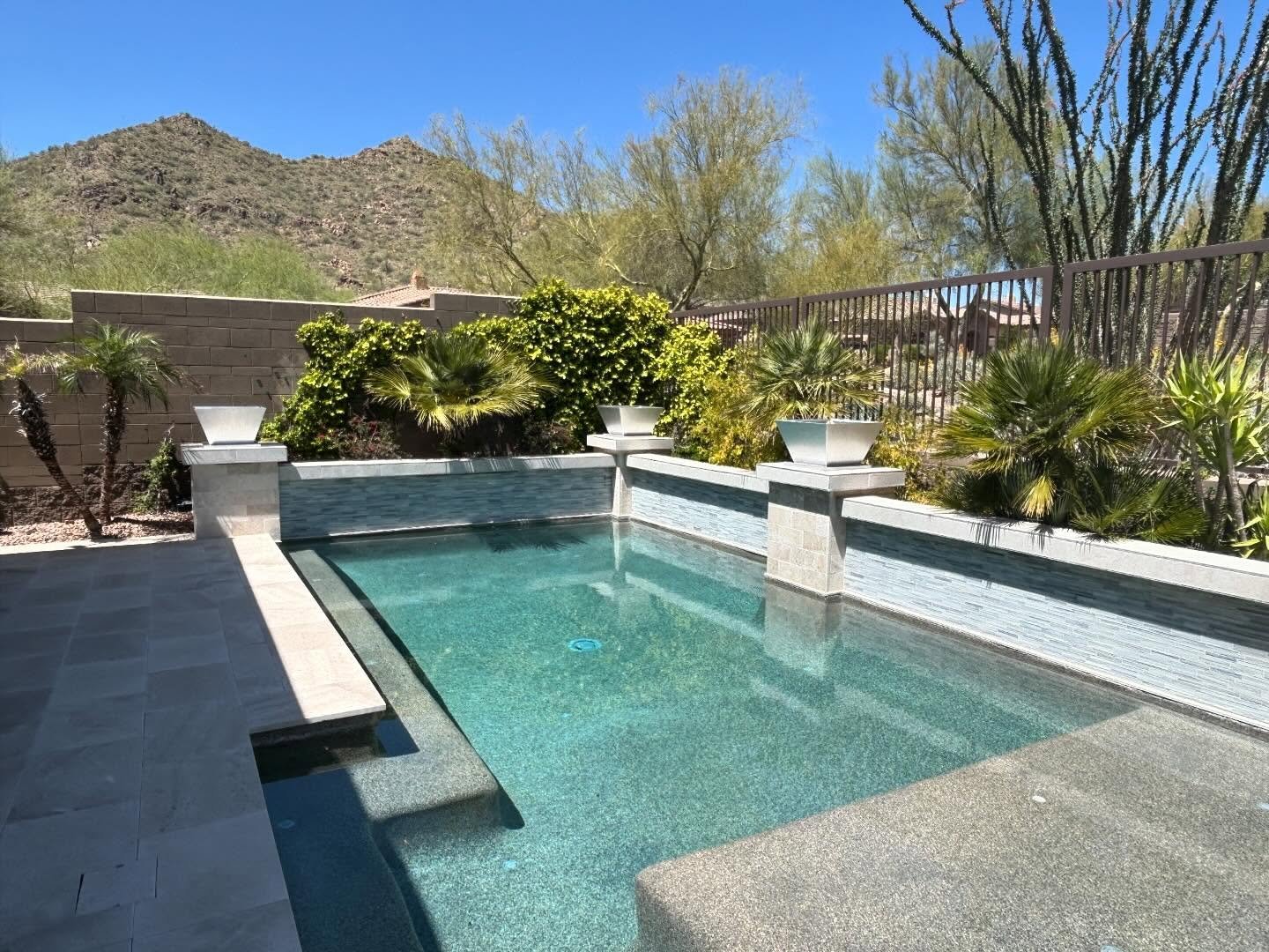 Installed the aluminum planters today, turned out awesome!