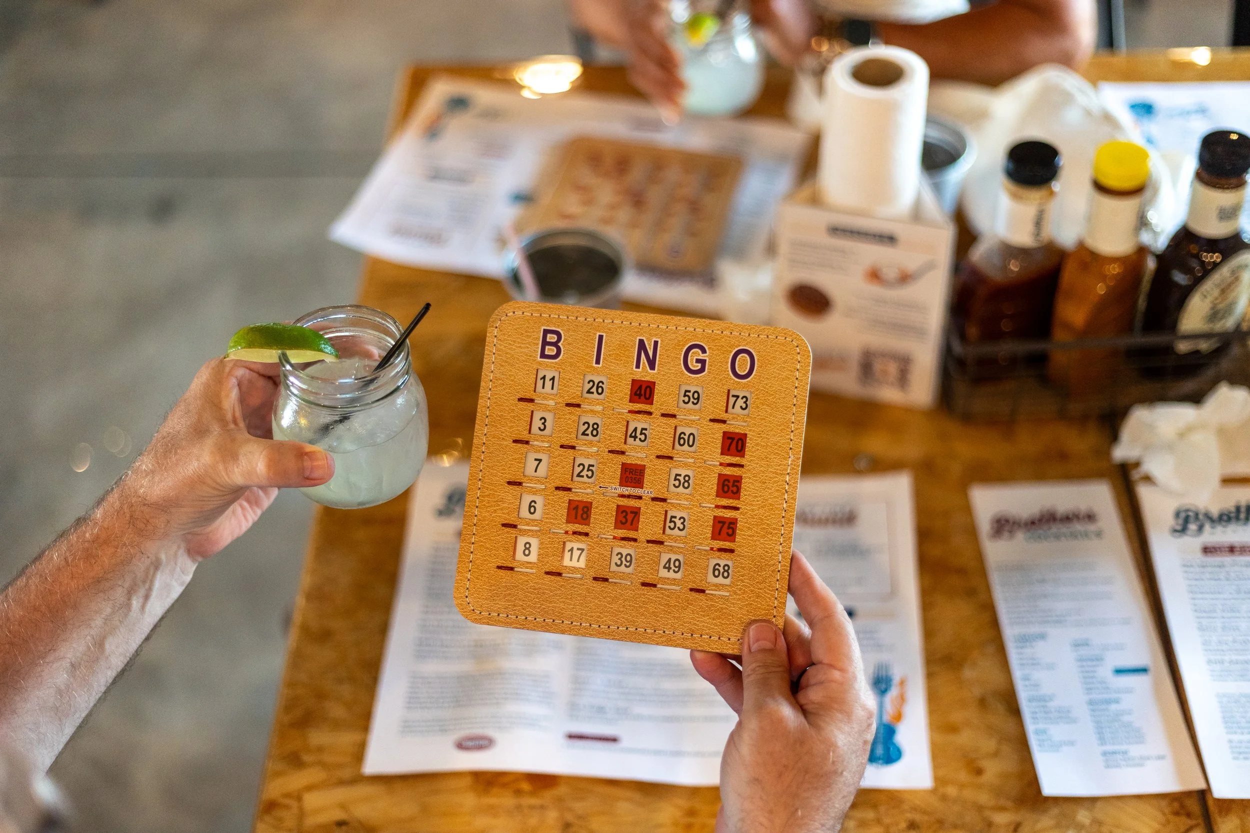 Bingo at Brothers! 