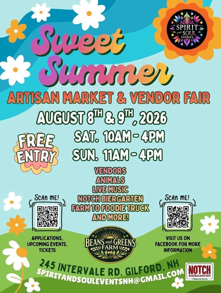 Sweet Summer Artisan Market and Vendor Fair