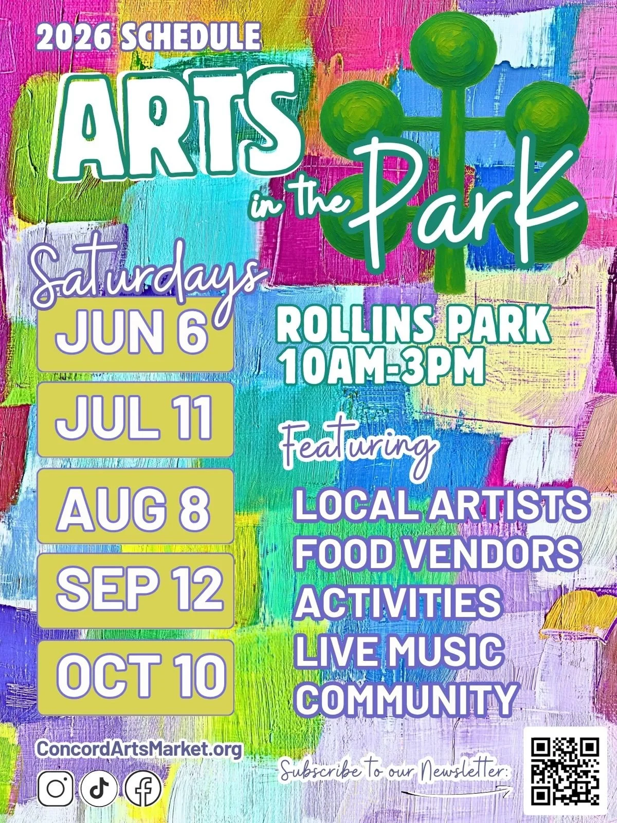 Arts in the Park Final Day